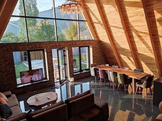 Qafqaz Wood Chalet Gabala Exterior photo