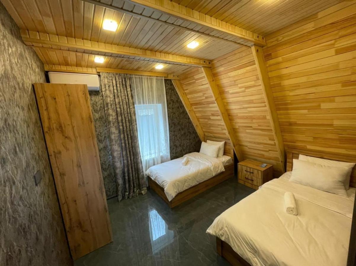 Qafqaz Wood Chalet Gabala Exterior photo