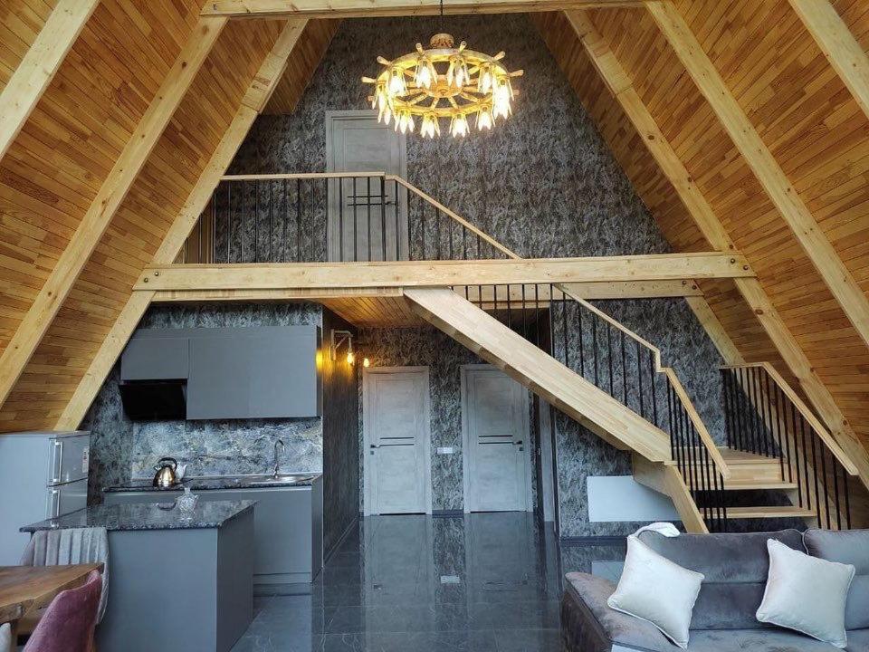 Qafqaz Wood Chalet Gabala Exterior photo