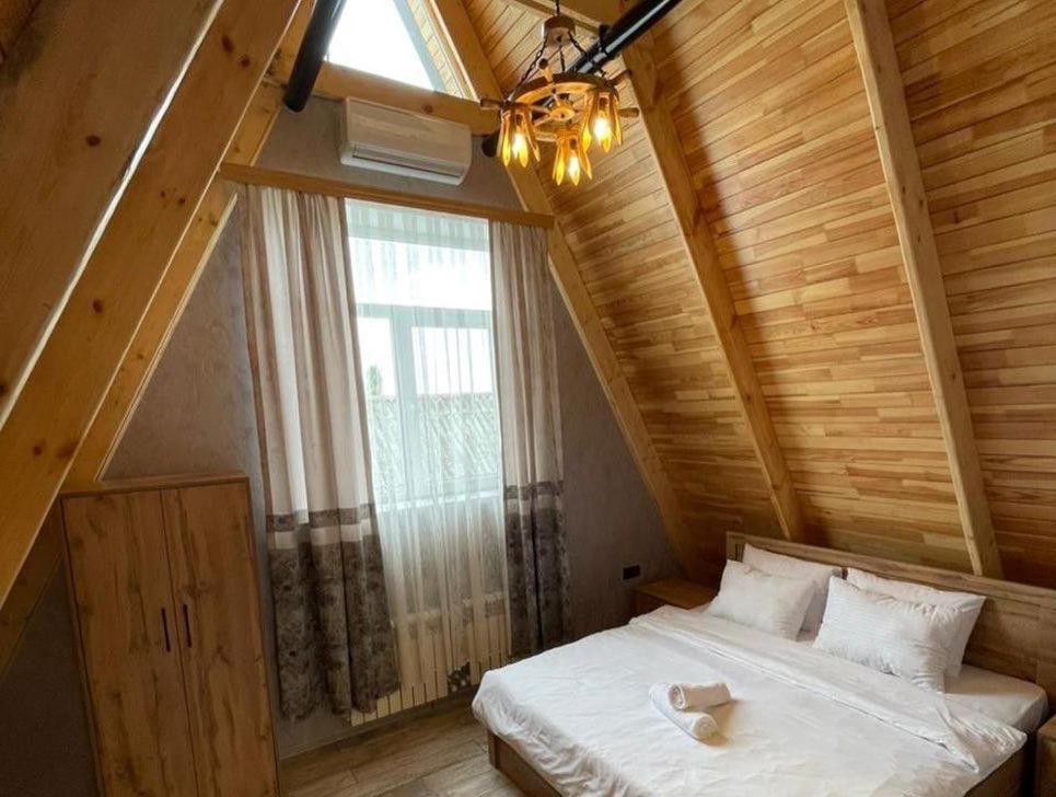 Qafqaz Wood Chalet Gabala Exterior photo