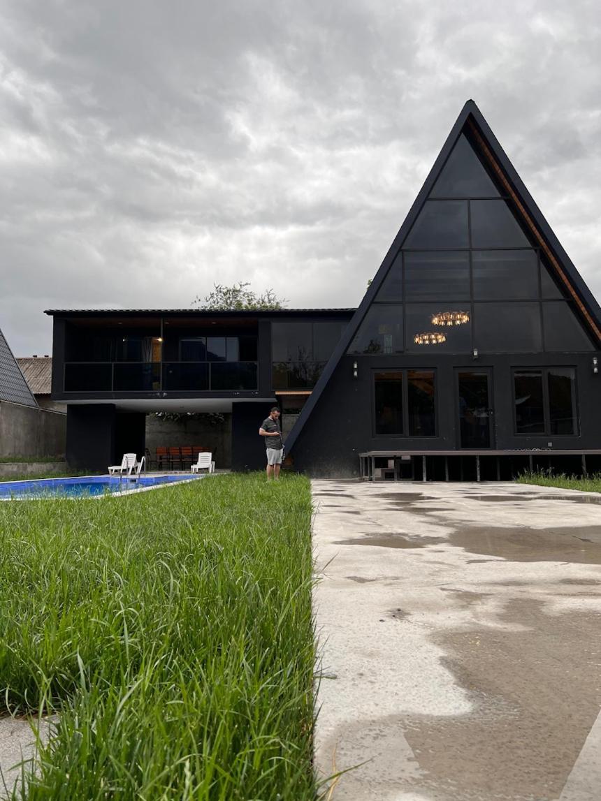 Qafqaz Wood Chalet Gabala Exterior photo